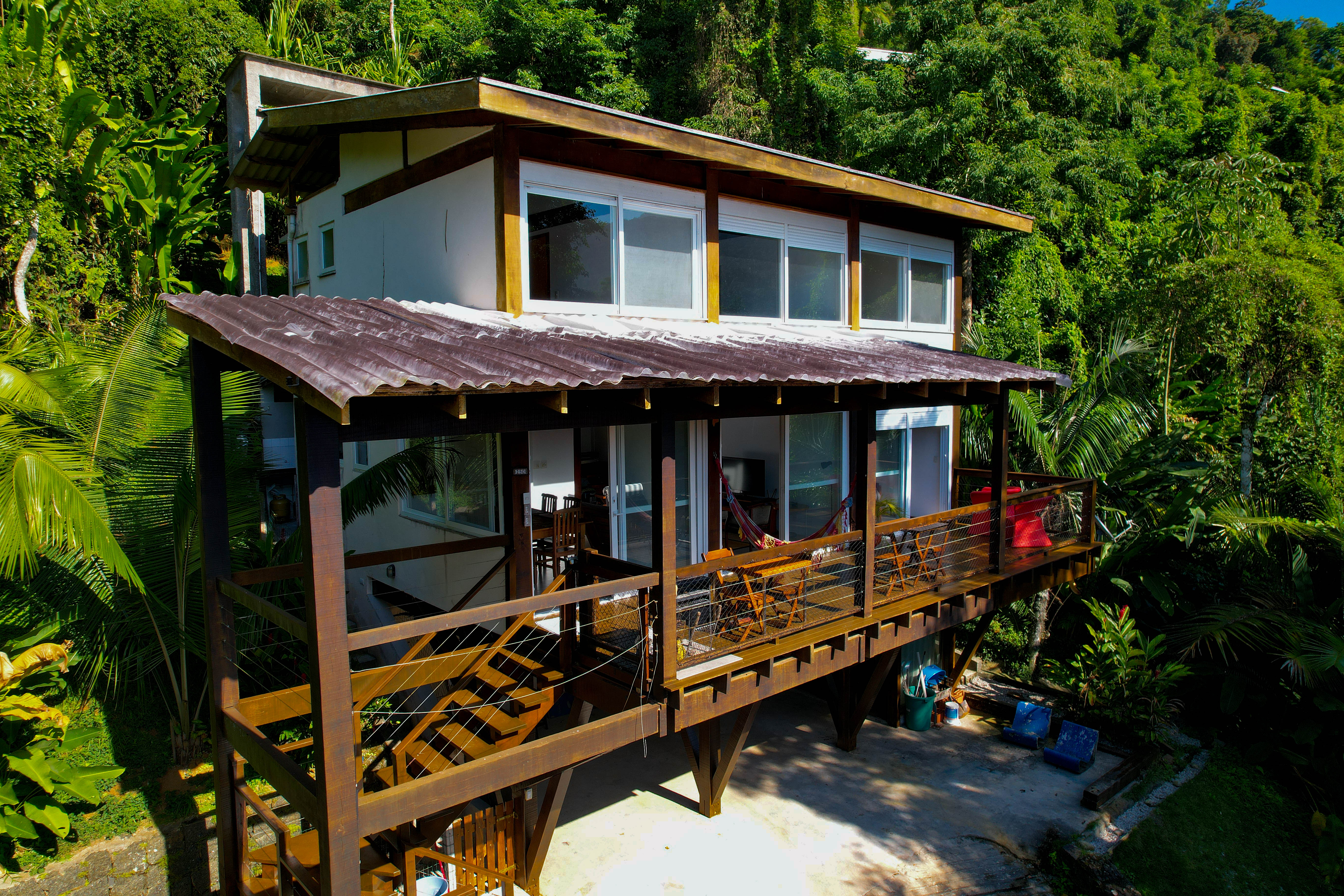 Casa na Praia do Félix, 100 metros da praia e vista para o mar!