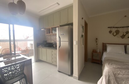 Studio Itagua novo e mobiliado