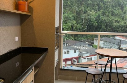 Apartamento Pereque Açu Novo e mobiliado