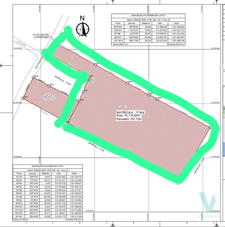 Área 19 mil metros na Praia do Ubatumirim